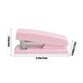 thumbnail image 3 of Kbndieu Abs Stapler Agrafeuse Couleur Macaron Agrafeuse Maison Portable Mini Étudiant Reliure Bureau Réservable Couture Moyenne Agrafeuse Sans Effort Mobilier, 3 of 6