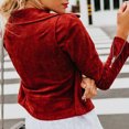 thumbnail image 1 of Veste Bomber Vintage à Fermeture Éclair pour Femmes Hiver, 1 of 7