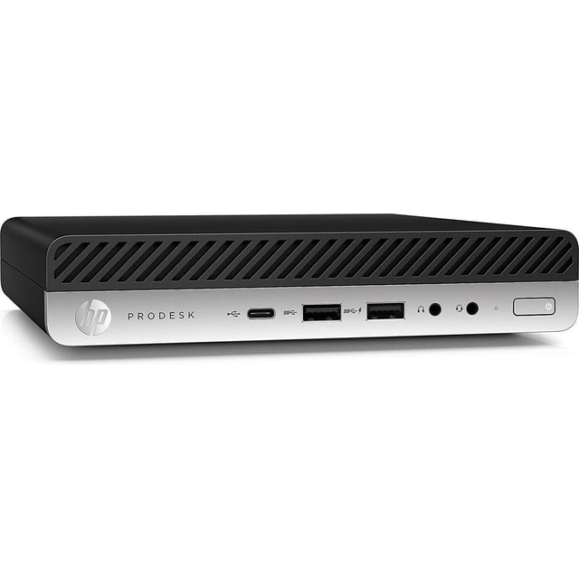 HP ProDesk 600 G4 Mini Ordinateur de Bureau i5-8500T, 8 Go RAM, 256 Go SSD, Win10 Pro - Neuf
