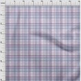 thumbnail image 4 of oneOone Silk Tabby Purple Fabric Check Sewing Craft Projects Fabric Prints By Yard 42 Inch Wide, 4 of 4