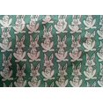 thumbnail image 4 of oneOone Cotton Silk Fabric Rabbit Block Printed Craft Fabric BTY 42 Inch Wide, 4 of 4