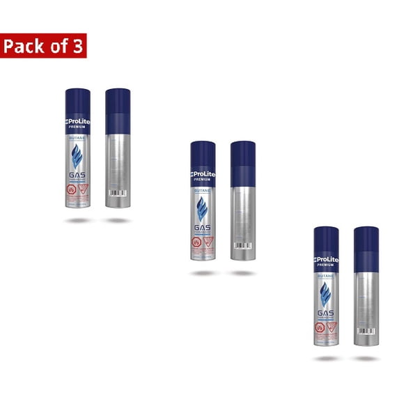 K-Light Prolite Premium Butane 300ml - Pack of 3