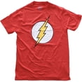 thumbnail image 2 of Mens Officially Licensed DC Comics Flash Logo T-Shirt, XXL, 2 of 3