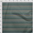 thumbnail image 3 of oneOone Silk Tabby Fabric Horizontal Stripe Printed Craft Fabric BTY 42 Inch Wide, 3 of 4