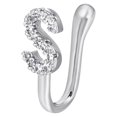 thumbnail image 1 of TIMIFIS Nose Rings Clip On Nose Rings For Women Non-Pierced Nose Hoop Adjust Nose Cuff Valentine'S Day Gift, 1 of 1