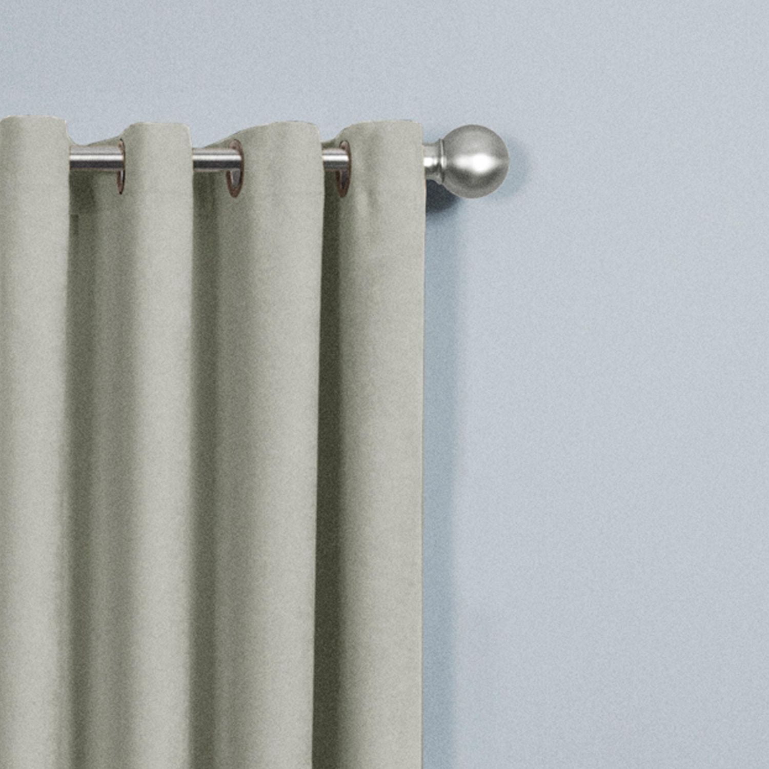 Panneau de tenture à œillets Mainstays en faux daim
