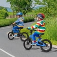 thumbnail image 2 of Costway Vélo pour Enfant de 16 Pouces avec Guidon et Selle Réglables, Freins à Disque Doubles, Bleu, 2 of 10