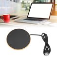 thumbnail image 4 of USB Candle Warmer, Candle Warmer Plate Tempered Glass  For  Office For Home For Travelling Gold, 4 of 8