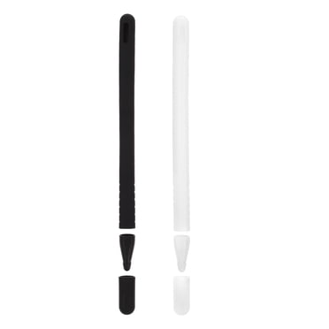 Miangastore Silicone Pen Cover 2 Sets 5.5x0.4x0.4in Ipad Pencil 2 Compatibility
