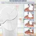 thumbnail image 2 of Automatic Foaming Soap Dispenser 400ml USB Rechargeable Waterproof Hand Sanitizer Dispenser with 4 Gears Wall Mount Touchless Sensor Soap Pump for Bathroom Kitchen, 2 of 9