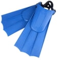 thumbnail image 2 of 1 Pair Adult Snorkeling Diving Swim Short Fins Flippers with Adjustable Heel, 2 of 6