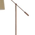 thumbnail image 3 of Benjara BM272212 68 Inch Adjustable Arc Arm Metal Floor Lamp, Rustic Bronze, 3 of 4
