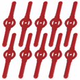 thumbnail image 1 of EGNMCR Weed Puller Tool Plastic Long Trim. Mower Blade Gardening Tool Accessory 10pcs vine clips, 1 of 1