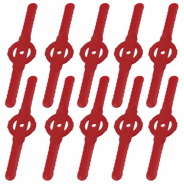 EGNMCR Weed Puller Tool Plastic Long Trim. Mower Blade Gardening Tool Accessory 10pcs vine clips