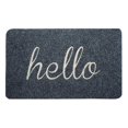 thumbnail image 3 of One Pack Of Dark Dust-proof Hallo Mat For Bedroom House Bathroom PVC Door Mat, 3 of 9