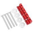 thumbnail image 1 of Boîte à Outils Attache, 4 Pcs Boîte à Outils Étanche en Acier Inoxydable pour Camionnette Noir, Rouge, 1 of 8