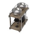 thumbnail image 1 of Rev-A-Shelf 2 Tier Bottom Pull Out Base Cabinet Organizer, 54BK-12SC-2-1, 1 of 12