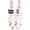 I, variant on Glass & Bottle Drinkware Accessory Set Embroidery Patch Straw Covers Charm Necklace Chain Leak Guard Accessories for Cups Complete Decorative Upgrade Kit