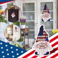 thumbnail image 2 of Home Decor Gnome Sign Garden Decor Patriotic Gnome for Front Door, 2 of 10