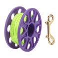 thumbnail image 3 of Bobine de Plongée, Moulinet de Plongée Fluorescent Vert Guide de Ligne de Plongée Moulinet de Plongée Artisanat Exceptionnel, 3 of 14