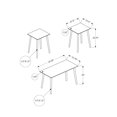 thumbnail image 2 of Monarch Specialties Table Set, 3pcs Set, Accent, Coffee, End, Living Room, Dark Walnut, Contemporary, Modern, 2 of 3