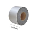 thumbnail image 2 of Ruban en Papier D\'aluminium en Caoutchouc Butyle / Ruban d'Étanchéité Imperméable pour Conduits CVC, Toiture et Réparation Automobile / Ruban Adhésif Robuste pour Fuites, Interstices et Joints / 1 Rouleau, 2 of 2