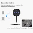 thumbnail image 4 of Bluetooth Car Kit Bluetooth Receiver, Bluetooth Hands-Free Audio Adapter Built-in Microphone Air Vent Clip, 2.1A USB Car Charger, 4 of 5