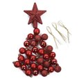 thumbnail image 4 of Honganda Christmas Balls, Solid Color Ball Decorative Artware Festival Ornament, 4 of 8
