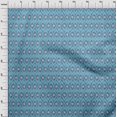 thumbnail image 4 of oneOone Polyester Spandex Light Blue Fabric Ikat Sewing Material Print Fabric By The Yard 56 Inch Wide, 4 of 4