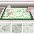 thumbnail image 4 of EGNMCR Kitchen Gadgets, Kitchen Accessories Bathroom Rugs Non-Slip Water Absorbent Mat Used In Bathroom, Shower, Room, Soft Microfiber Machine Washable Bath Mat Drainage mats, 4 of 7