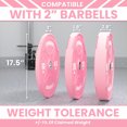 thumbnail image 4 of Synergee Bumper Plates – Durable Olympic Weight Plates, Low-Bounce Rubber for Strength Training, Powerlifting, and Functional Workouts., 4 of 6