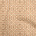 thumbnail image 1 of oneOone Polyester Spandex Mustard Yellow Fabric Geometric Craft Projects Decor Fabric Printed By The Yard 56 Inch Wide, 1 of 5