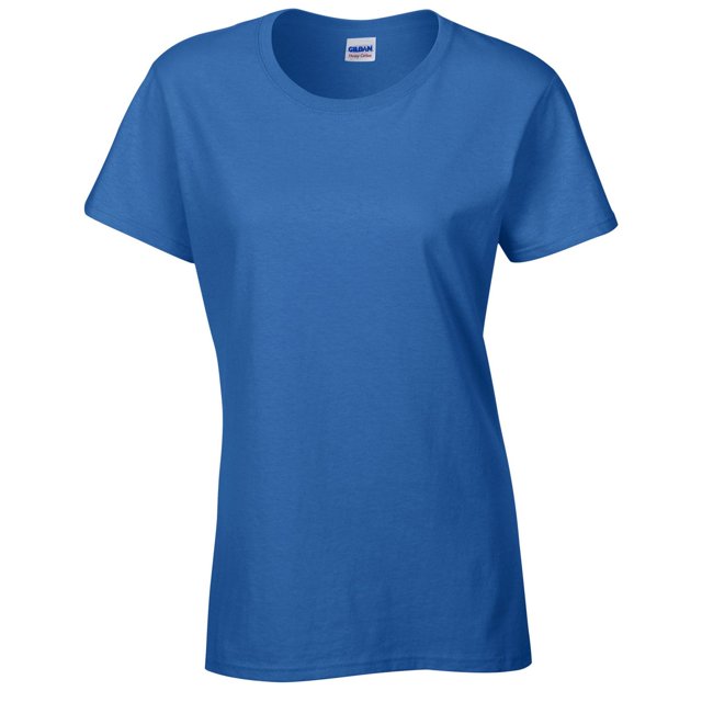 Gildan T-Shirt Lourd en Coton pour Femmes