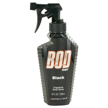 Bod Man Black by Parfums De Coeur Body Spray 8 oz (Men) 235ml