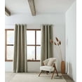 thumbnail image 3 of Bouclair Fauteuil d'Appoint en Tissu Blanc Cassé et Bois, 3 of 10