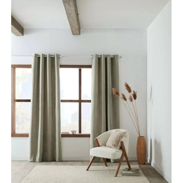 Bouclair Rideau à Panneau Olive Tajo 54x96 Po (137x244 cm)