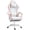 White, variant on Vinsetto Computer Gaming Chair, PU Leather Office Desk Chair, Black