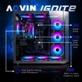 thumbnail image 2 of AQVIN Ignite Gaming Computer PC - AMD Ryzen 7 8700F CPU/ 32GB DDR5 RAM/ 1TB NVMe SSD/ GeForce RTX 5070 12GB Video Card/ Windows 11 Pro, 2 of 5