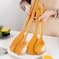 thumbnail image 4 of Tableware Kitchen Utensil 165 Inch Wood Spoon for Cooking and Stirring Long Handled Durable Wooden Spoon for Kitchen Use, 4 of 8