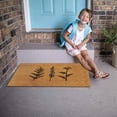 thumbnail image 4 of Days Sales Interesting Plant Summer Front Door Mat Indoor Outdoor Entrance Absorbent Carpet Rugs Floor Mat Simple Modern Welcome Front Porch Decor for Entryway, Kitchen Use - Home Decor 16x24IN, 4 of 6