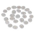 thumbnail image 3 of Rune Stones, White Crystal Runes Stylish Appearance Small Volume  for Household for Witch Decoration for Divination, 3 of 7