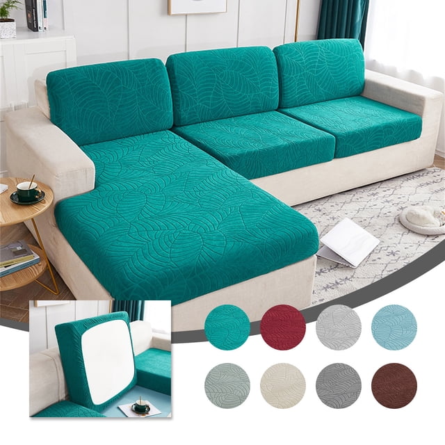 Vaidha Housse de Coussin de Siège de Sofa Ajustée Protection Fibre Salon