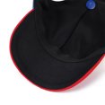 thumbnail image 2 of Chapeau d'Hélice pour Animaux de Compagnie Coloré Mignon Résistant au Soleil Respirante Remplacement Réglable Été Réglable Extérieur Décoratif Casquette de Baseball Fournitures Rouge S, 2 of 9