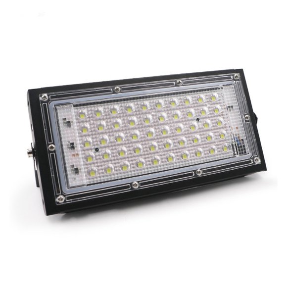 1/2/3/4PC LED Outdoor Wall Floodlight Waterproof 50w Black Garden Wall Lamp Street Reflector Garden Lighting Spotlight ,Wide Application