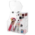 thumbnail image 3 of Acrylic Transparency Cosmetic Lipstick Storage Display Makeup Brush Rack Holder Organizer Box, 3 of 11