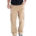 thumbnail image 2 of TopLLC Pantalon Cargo pour Homme en Ripstop, Pantalon Tactique Léger EDC de Randonnée et de Travail, Pantalon Cargo d'Extérieur avec Multiples Poches, 2 of 7