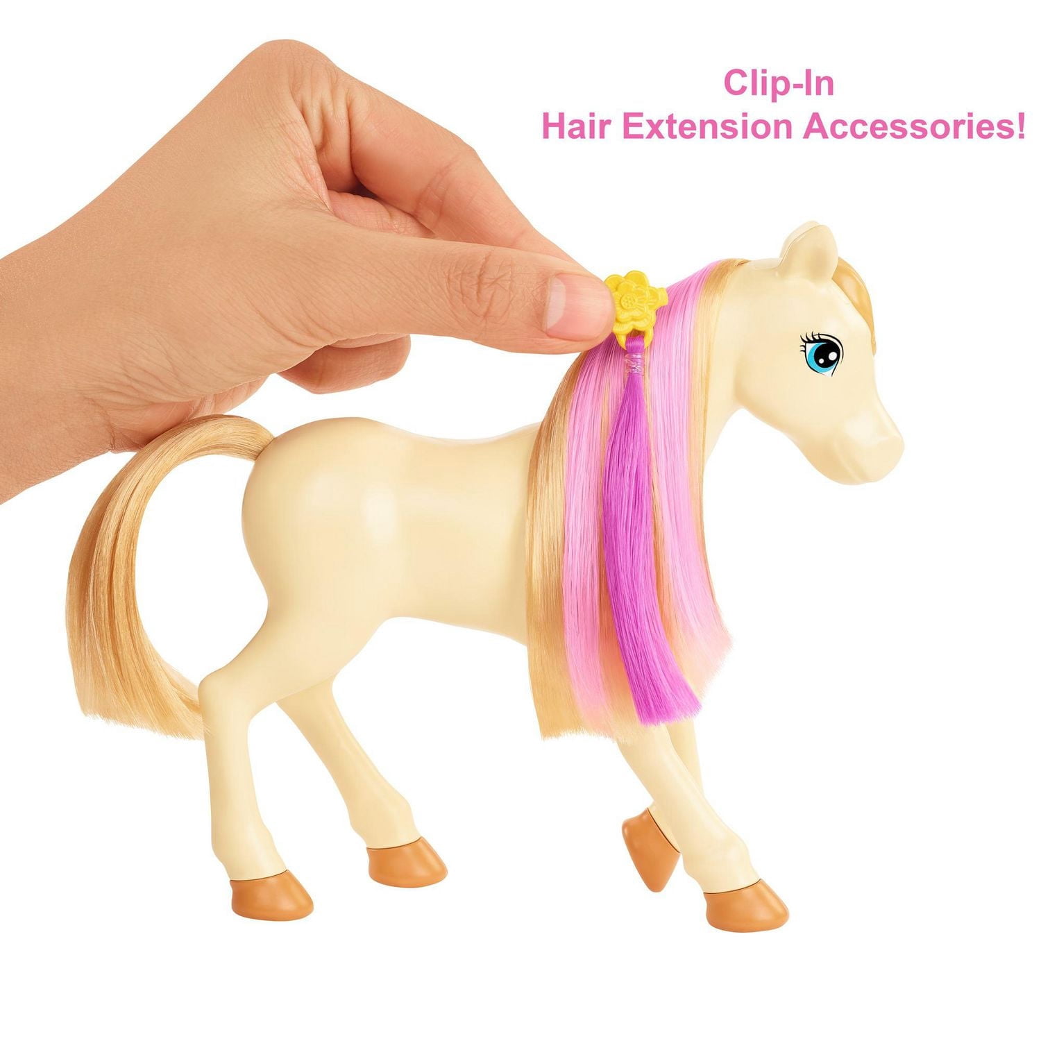 Barbie Groom 'n Care Playset with Doll, 2 Horses & 20+ Accessories, 3 to 7 Year Olds