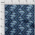 thumbnail image 1 of oneOone Tissu Polyester Lycra Motif Chevron Flamme au Mètre 56 Pouces de Large, 1 of 4