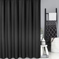 thumbnail image 3 of White Waffle Weave Shower Curtain –  Extra Long, Washable Textured Polyester, Elegant Modern Bathroom Decor,, 3 of 8