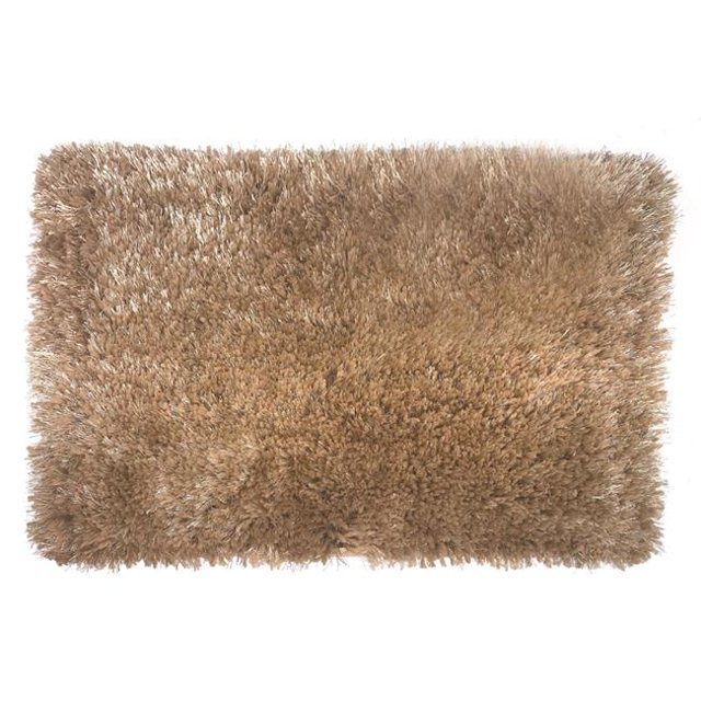 Olivia Gray RGF06831 20 x 32 in. Freemont Shaggy Bath Rug - Gold